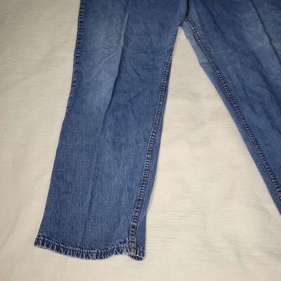 Vtg Levis Jeans Mens Sz 42X29 Blue Comfort Fit Retro Workwear Y2K Utility Work - Picture 3 of 16
